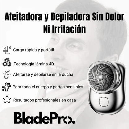 BladePro® Afeita y Depila sin irritación